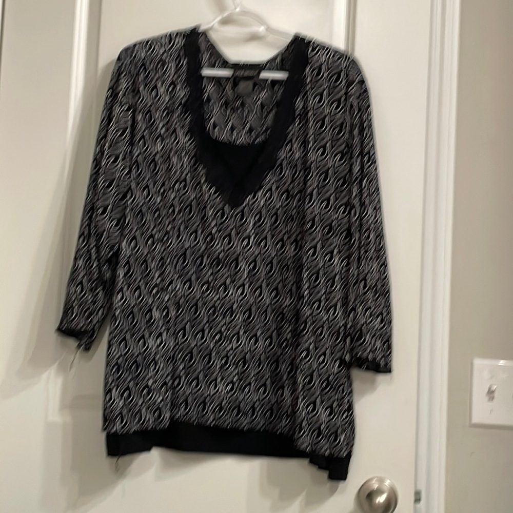 Lane Bryant 3/4 sleeve blouse